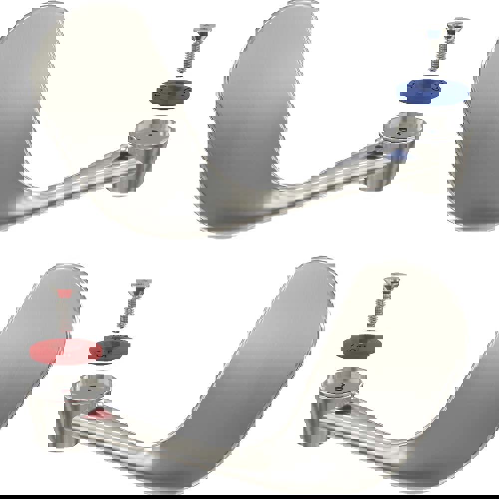 Faucet Handles; Style: Wing ; For Manufacturer: Columbia Products ; For Manufacturer's Number: 204; 204.5; 205; 205.5; 206; 206.5; 27; 27.5 ; UNSPSC Code: 40141700